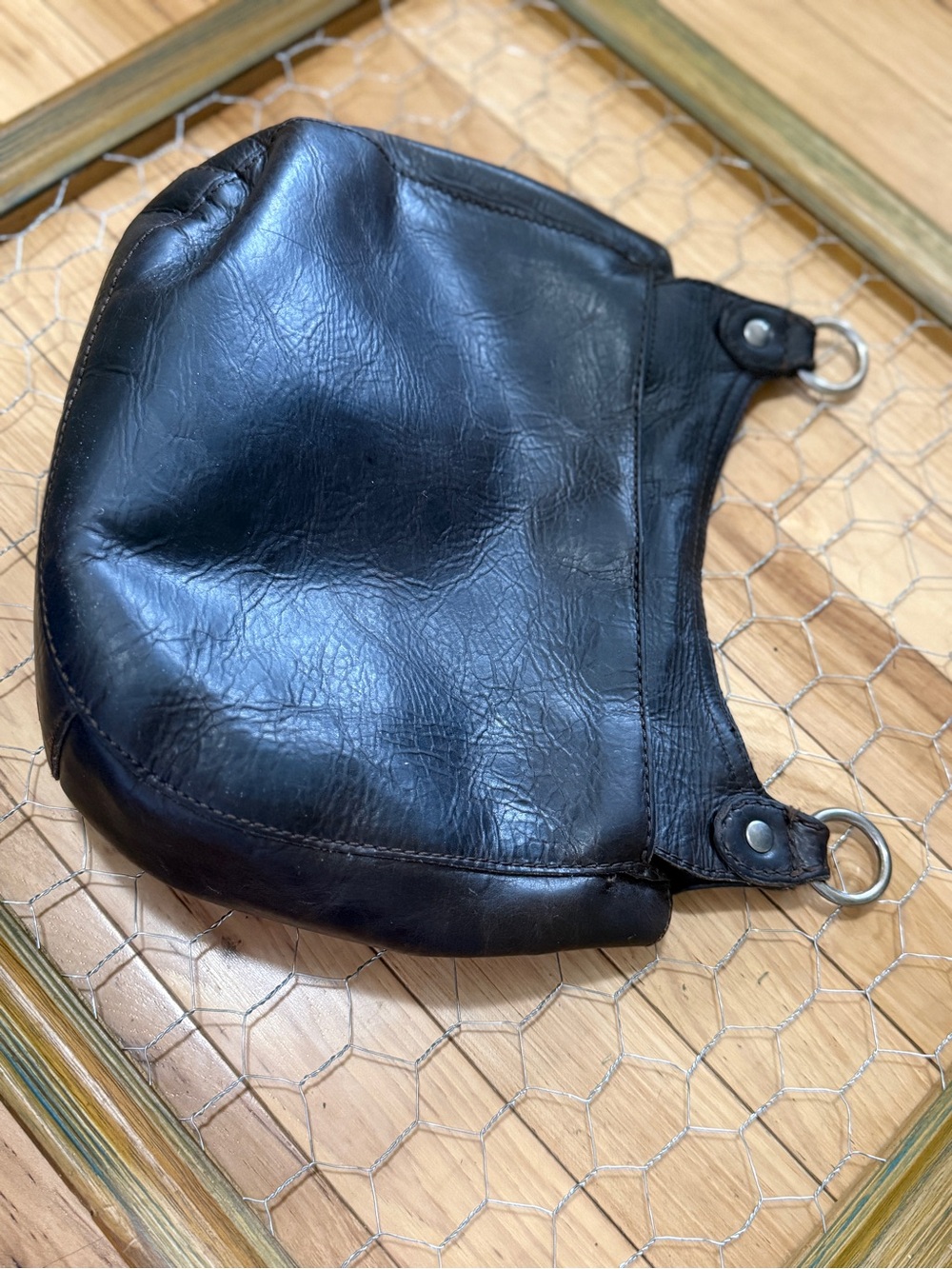 Frye Leathet Purse Project Add a strap! - Picture 6 of 9